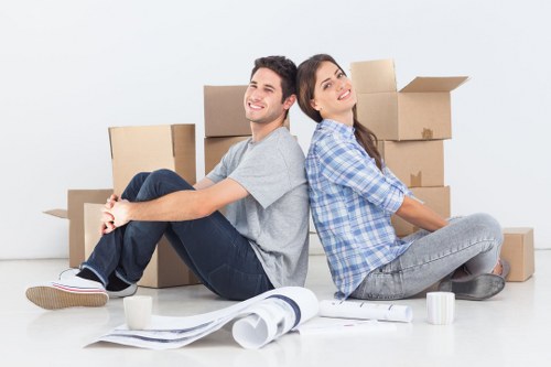 Efficient moving services by man with van